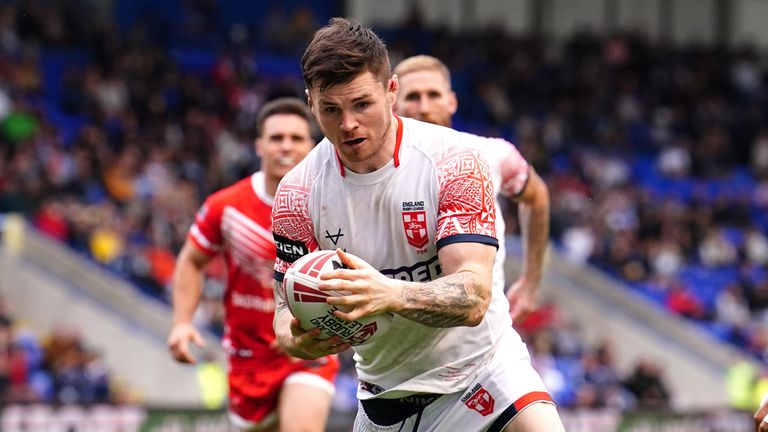 John Bateman's second-half try put the seal on England's win over the All Stars