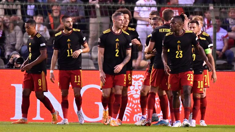 Belgium hit Poland for six in Nations League victory