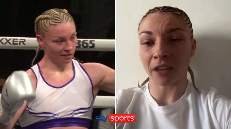 Lauren Price speaks to SSN after her first professional win