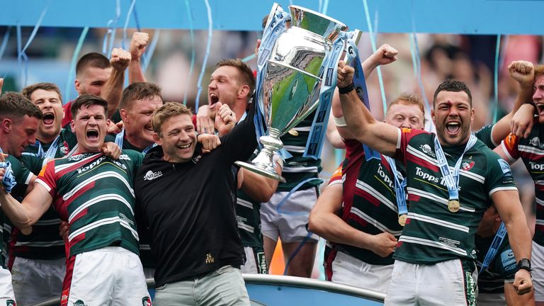 Leicester Tigers won their first Premiership title since 2013