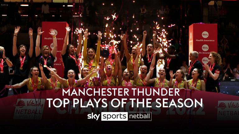 Take a look at the top plays from Manchester Thunder's undefeated Superleague season