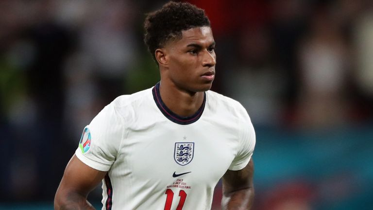 Marcus Rashford missed a crucial penalty for England against Italy in the Euro 2020 final at Wembley