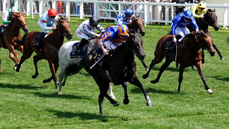 Meditate makes all to win the Albany Stakes at Royal Ascot