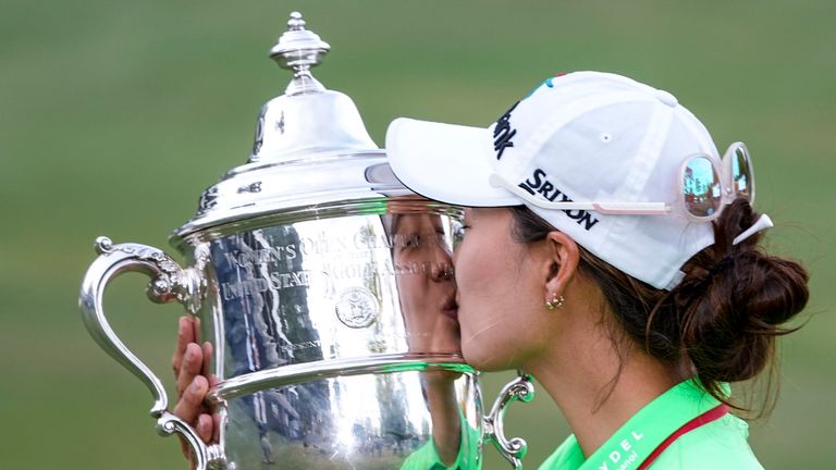 Excerpts from the final day of the US Women's Open at Pine Needles Lodge and Golf Club, where Australia's Minjee Lee won her second major title.