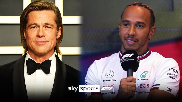 Lewis Hamilton is looking forward to the prospect of making a Formula One movie alongside megastar Brad Pitt.