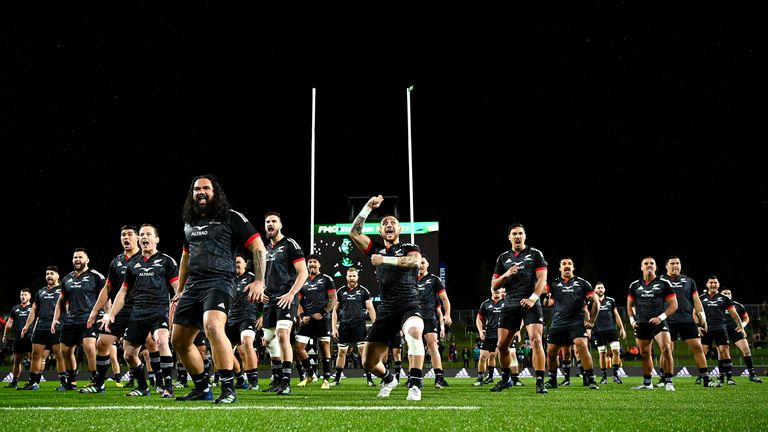 New Zealand capitalised in the first half, going in at half time with a 22 point lead over Ireland.