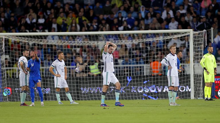 Northern Ireland are winless in 13 Nations League games