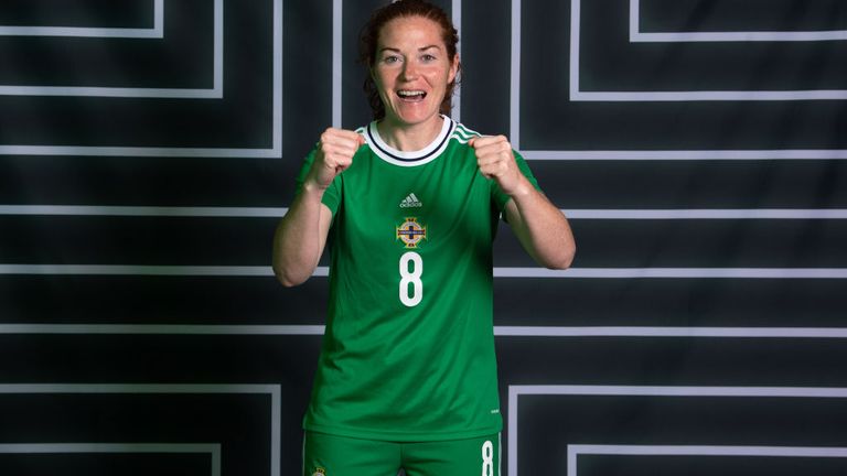 Marissa Callaghan será a capitã da Irlanda do Norte no Campeonato Feminino