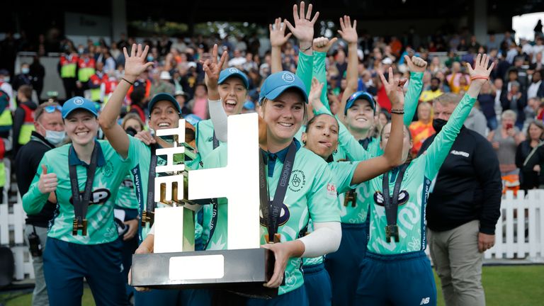 Oval Invincibles won the inaugural women's trophy last season