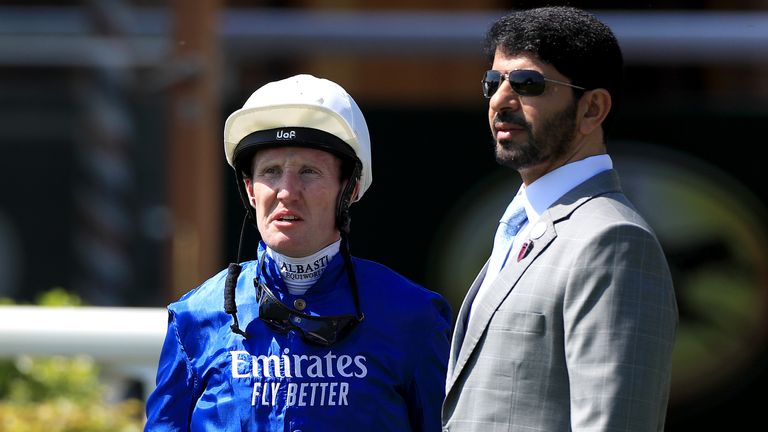 Pat Cosgrave and Saeed bin Suroor