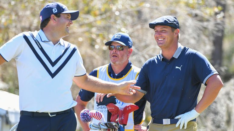 Se informa que Patrick Reed y Bryson DeChambeau están listos para unirse a una gira de Leaf Golf