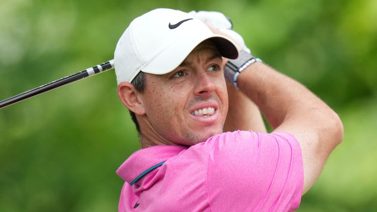 Rory McIlroy leads in second place in Canadian Open