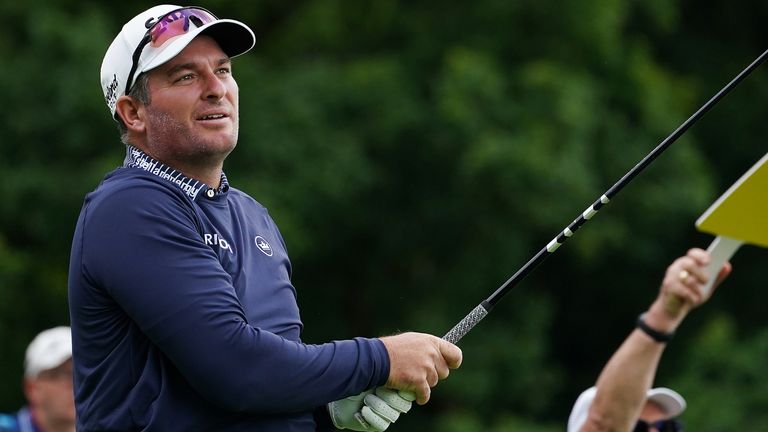 New Zealand's Ryan Fox on the 8th tee during day one of the Horizon Irish Open 2022 at Mount Juliet Estate, Thomastown, Co Kilkenny. Picture date: Thursday June 30, 2022.