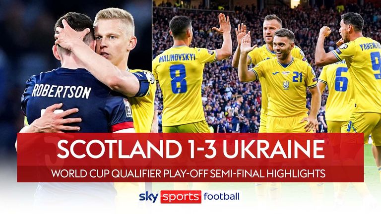 Scotland 1-3 Ukraine
