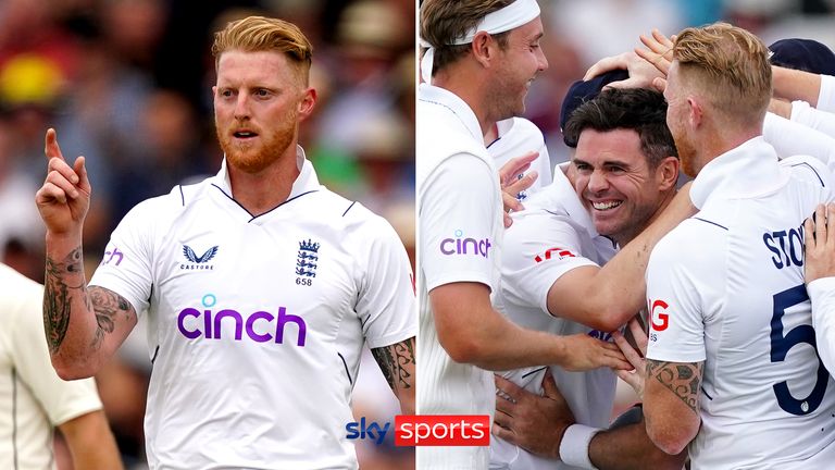 Stokes and Anderson composite - Day 1 2nd Test Eng v NZ