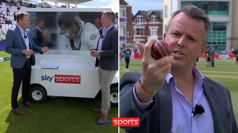 Graeme Swann gives a masterclass on the art of spin bowling 