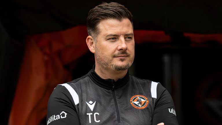 Thomas Courts llevó al Dundee United a su mejor resultado desde 2014 durante su primera temporada a cargo