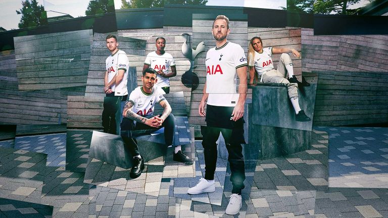 Nike unveil the new Tottenham Hotspur jersey for the 2022/23 Premier League season (pic: Tottenham Hotspur)