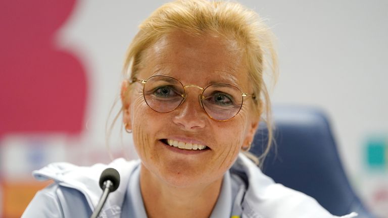 Engeland manager Sarina Weigman