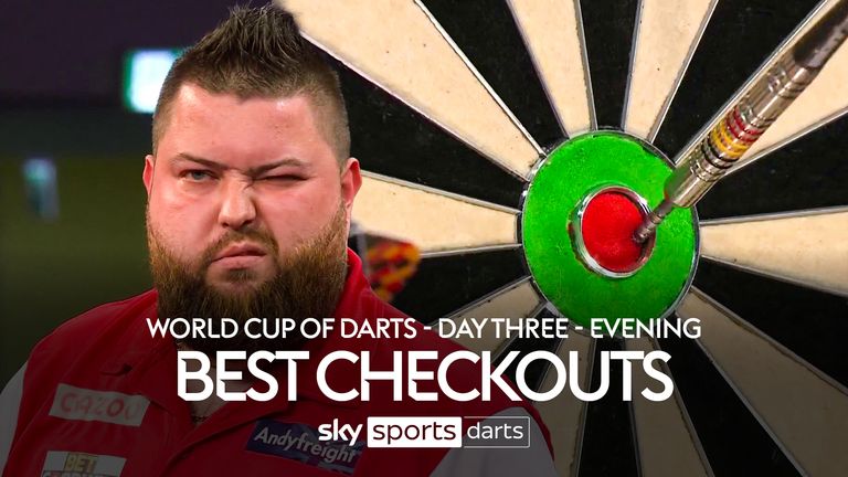 A look back at the best checkouts from the evening session...