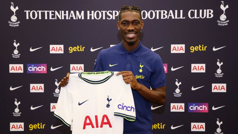 Yves Bissouma has signed for Tottenham