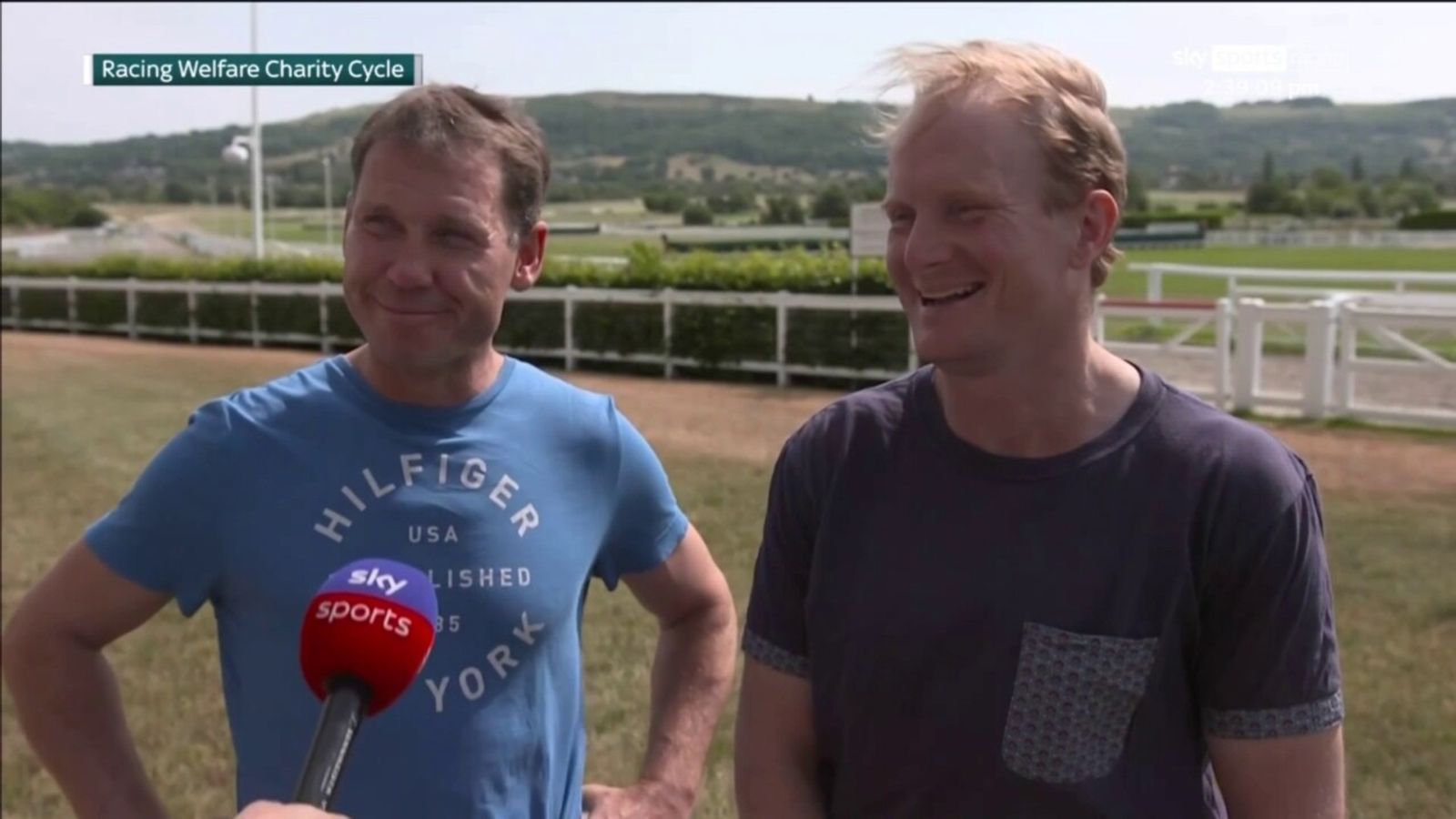 Charlie Poste Racing Racing Welfare Cycle: Former jockey stars help raise £64k in 24-hour ...