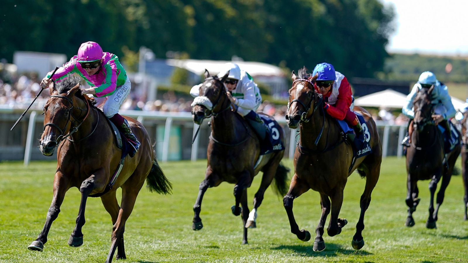 Prosperous Voyage shocks Inspiral in Falmouth Stakes at Newmarket