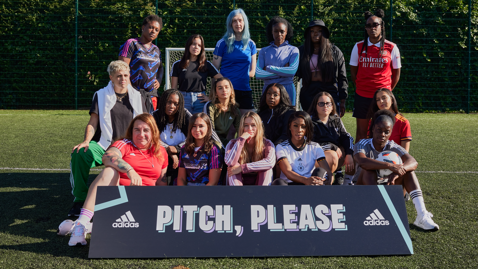 Women's Euros: Adidas to provide dedicated pitches for women, girls and non-bina..