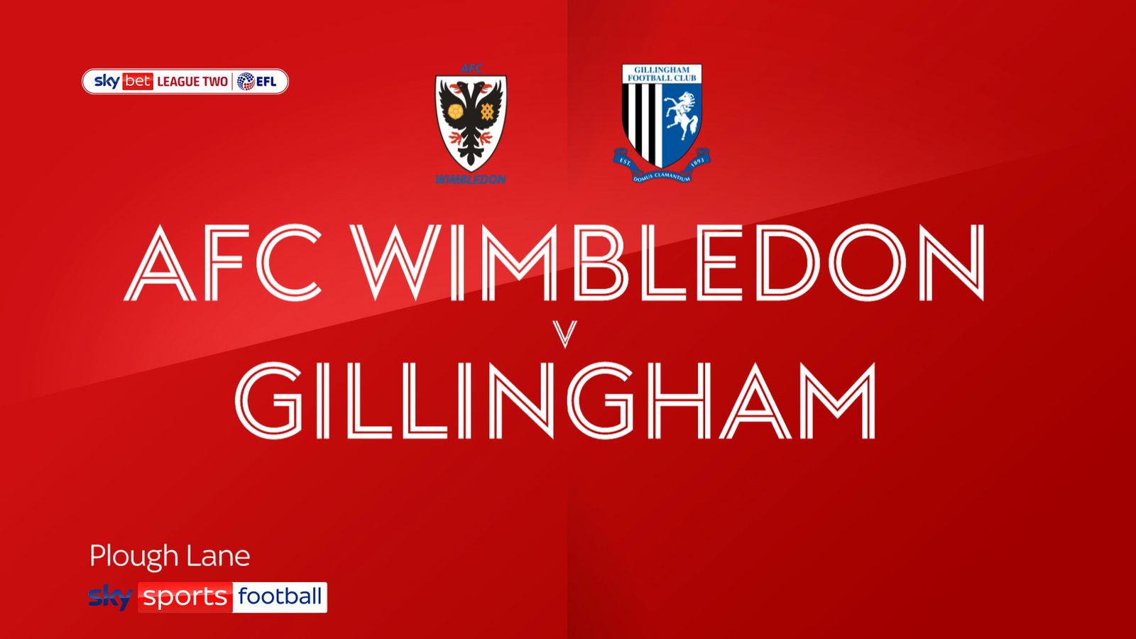 Watch Live  Gillingham v AFC Wimbledon - News - Gillingham