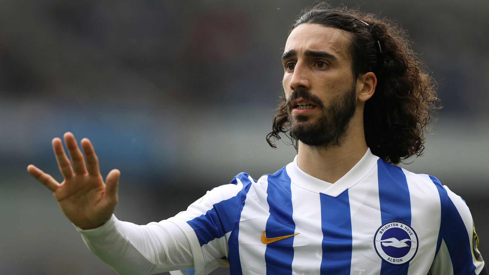 Brighton’s Marc Cucurella hands in transfer request after Man City’s £30m offer rejected