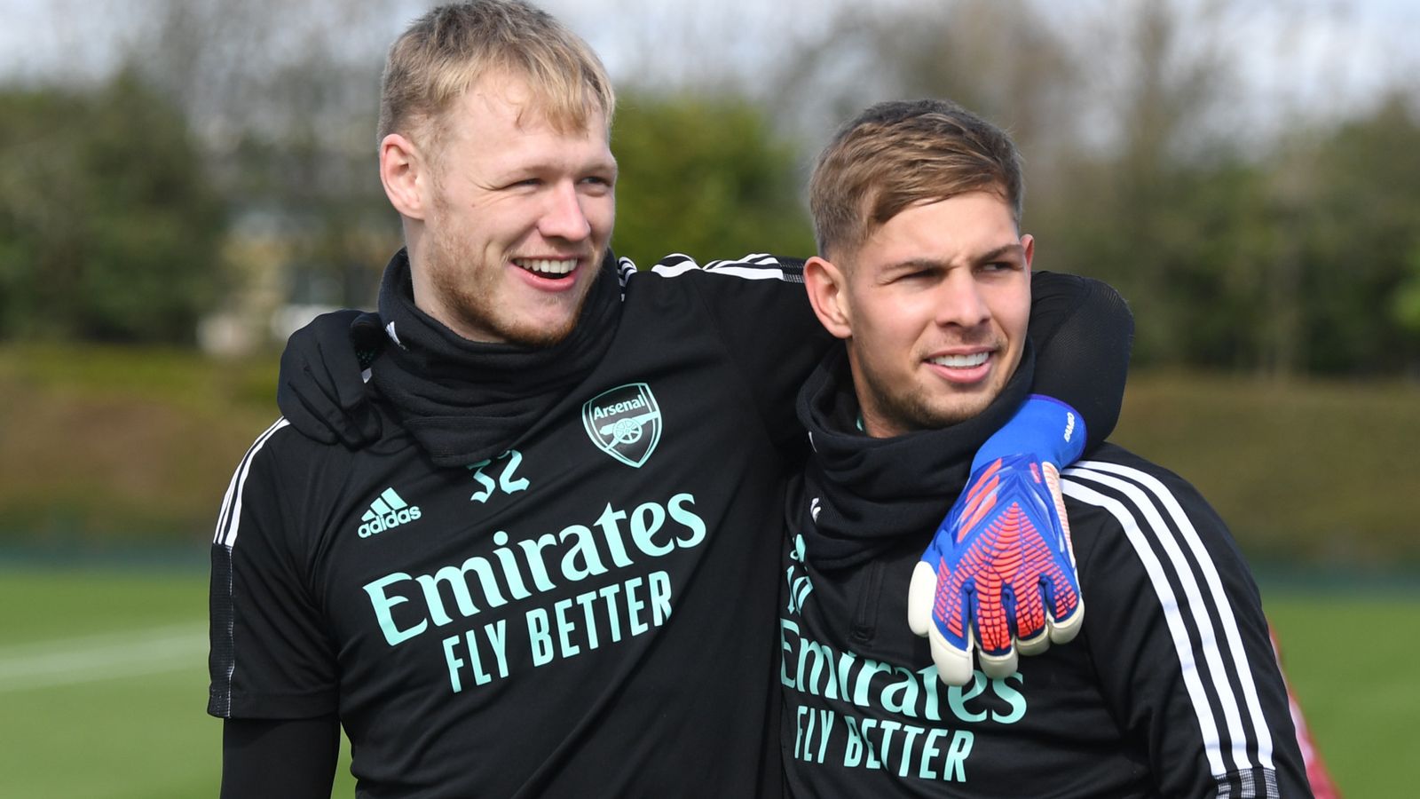 Arsenal’s Aaron Ramsdale and Emile Smith Rowe discuss club’s US tour and European return, plus World Cup aims