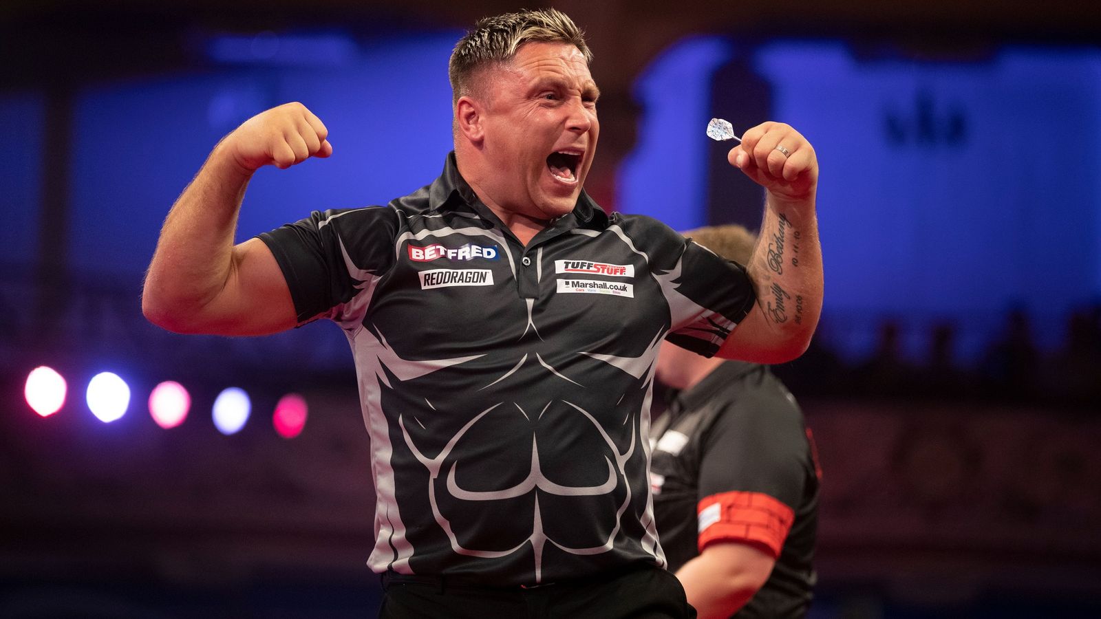 World Matchplay Darts: Jose de Sousa, Gerwyn Price and Michael Smith take to the stage in Blackpool