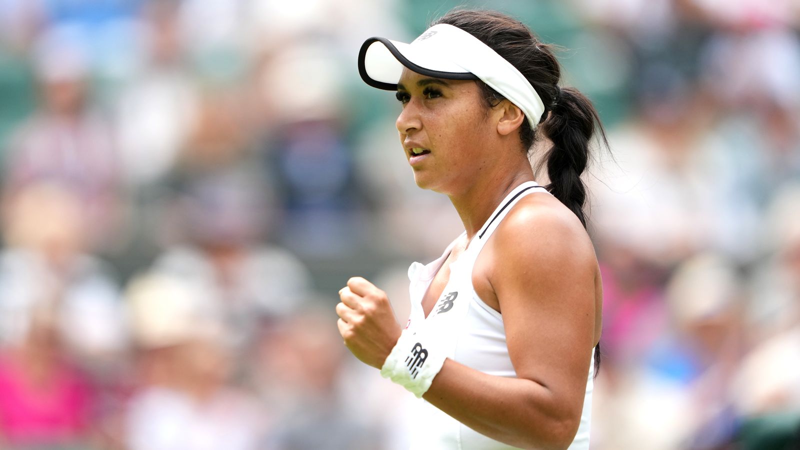 Wimbledon: Heather Watson charges into fourth round for first time in career