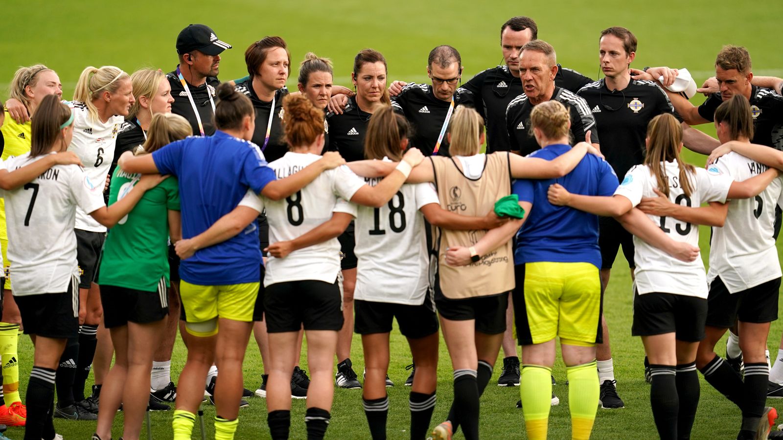 Kenny Shiels: Northern Ireland manager says his side are not ready for top teams after Women’s Euros defeat to Austria