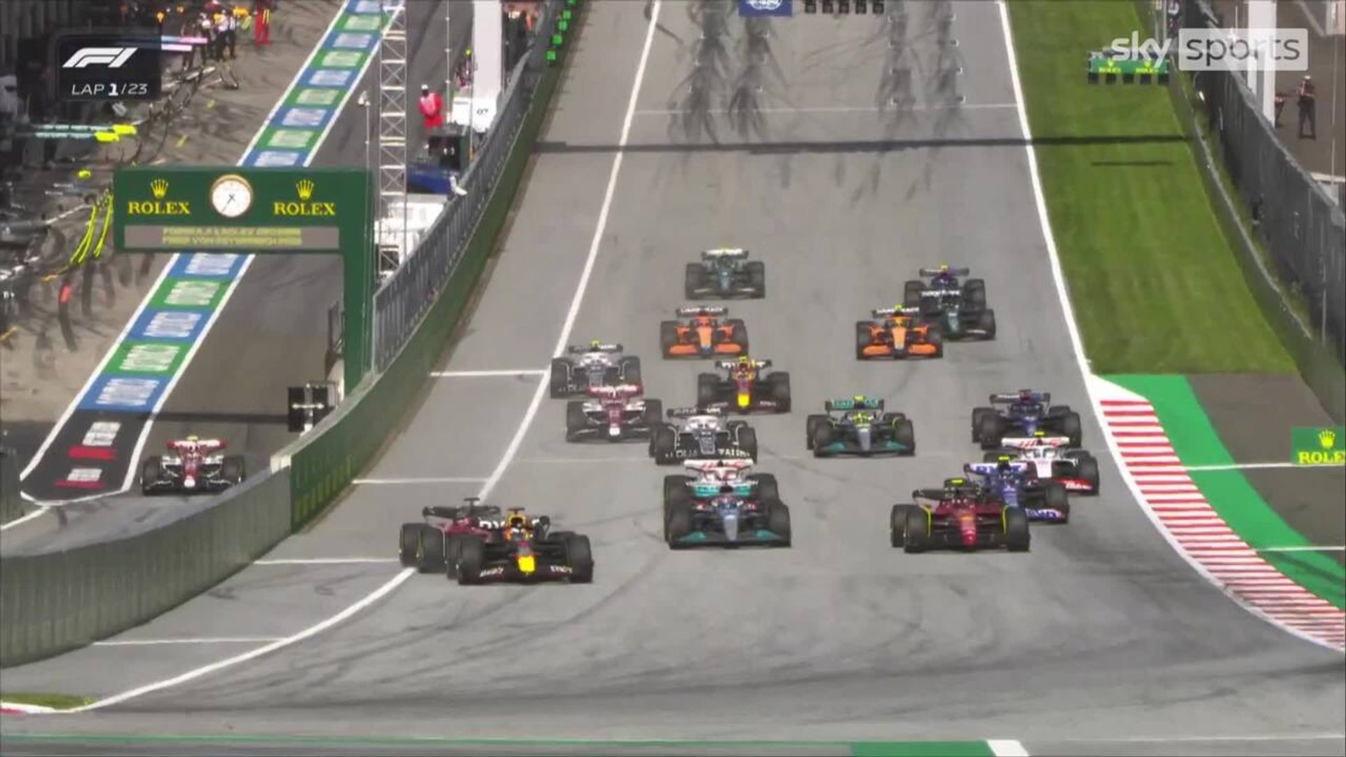 Avusturya Grand Prix'si: Sprint'te öne çıkanlar