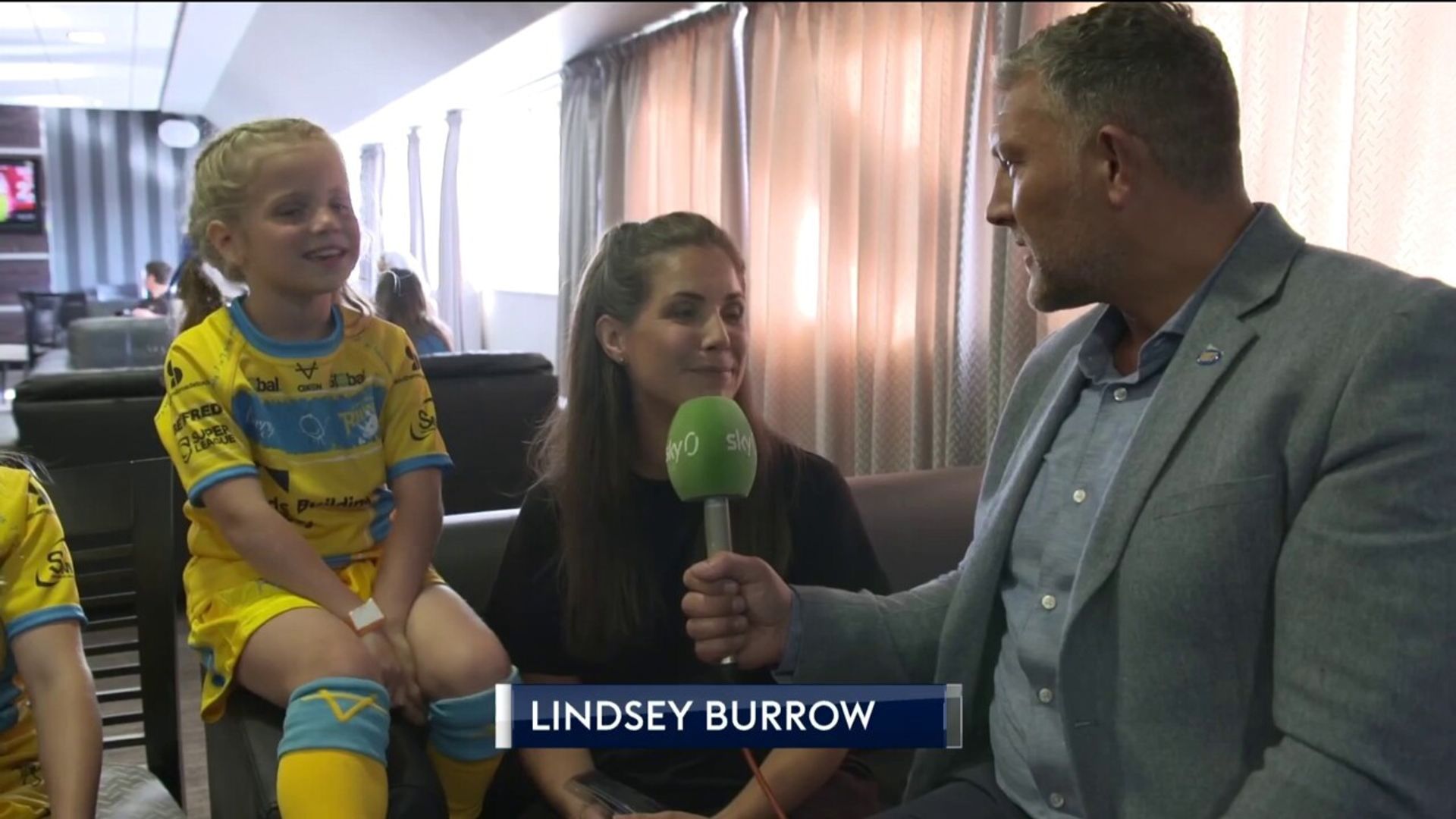Lindsey Burrow: Rob is well and will keep fighting his best fight