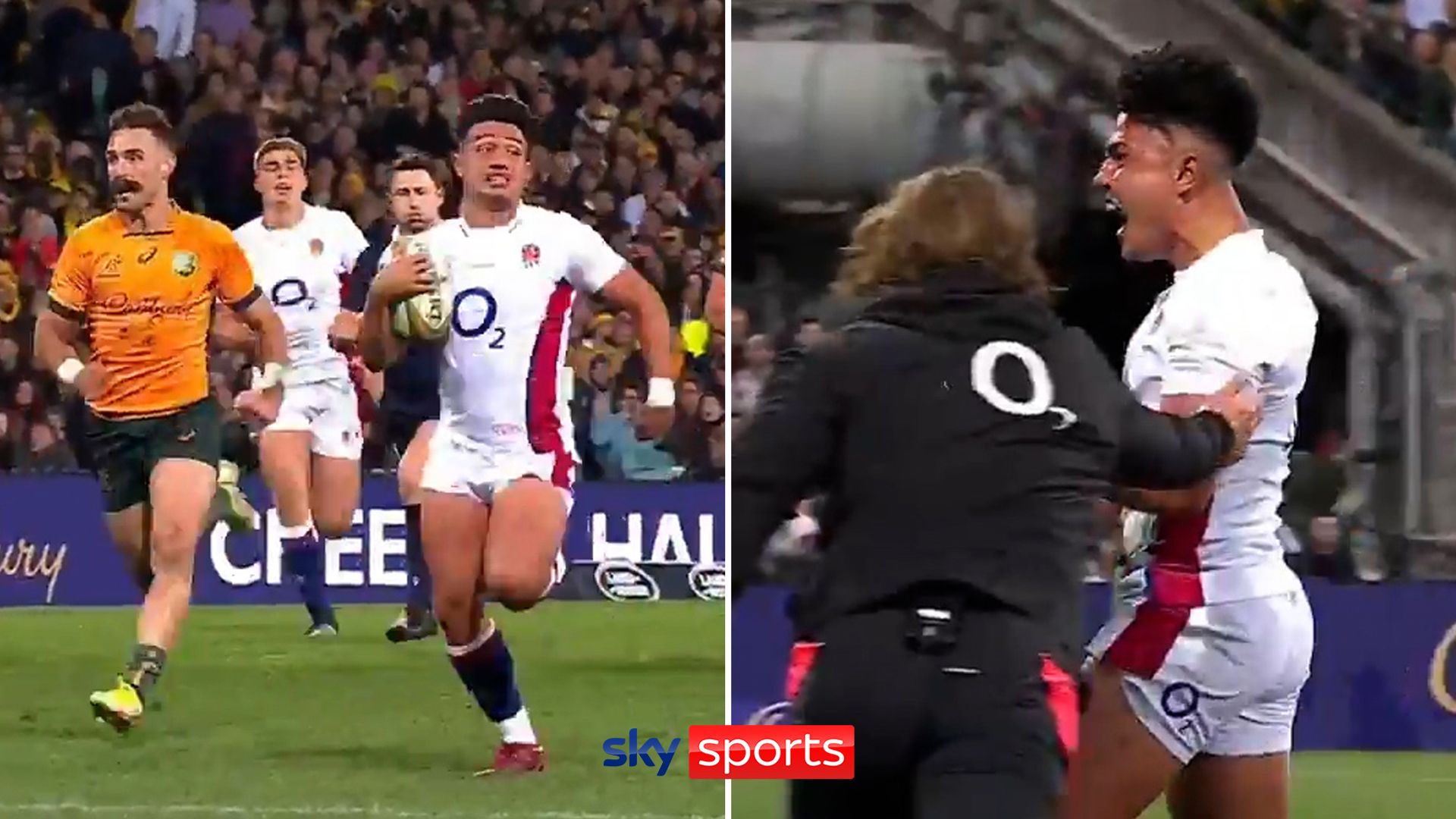 Outstanding solo try from Smith inspires England win