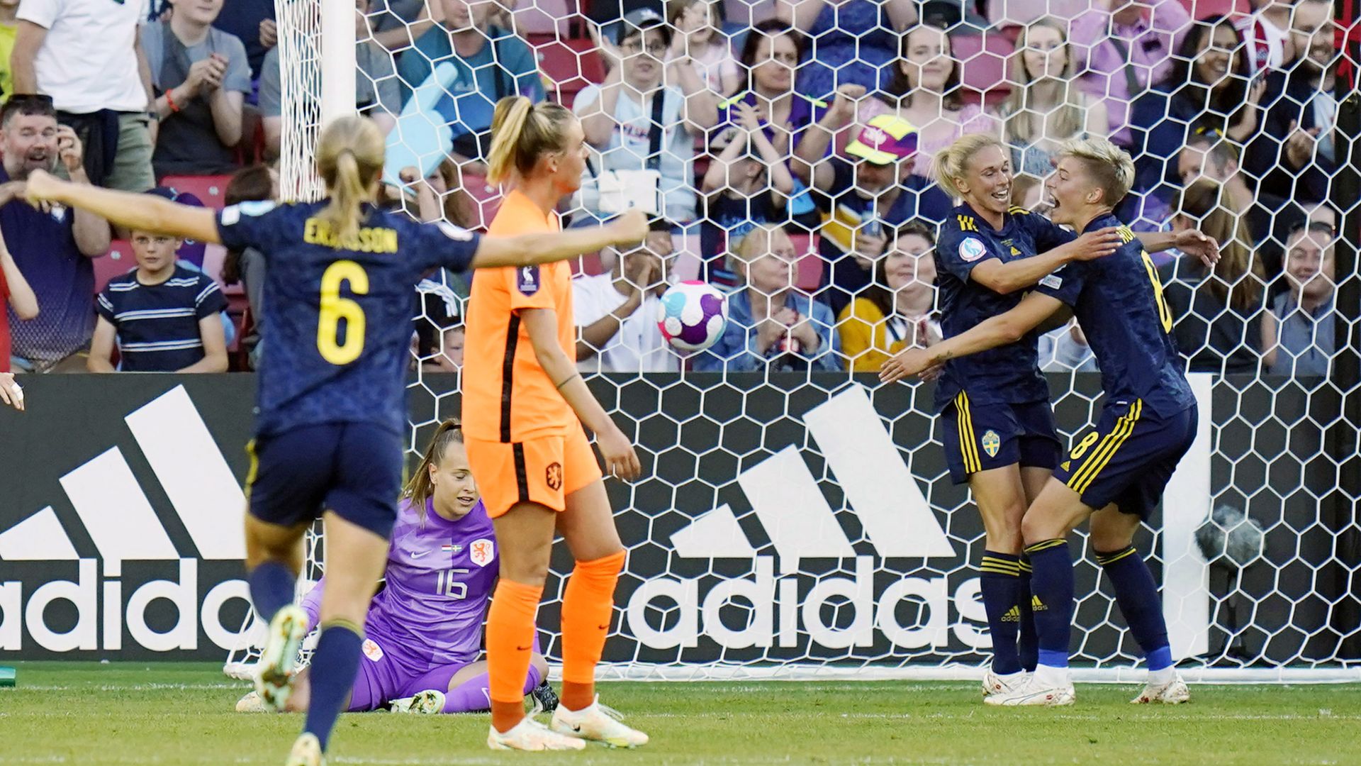 Sweden pegged back by second-half Netherlands fightback