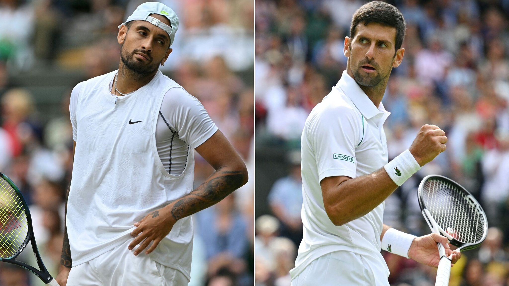 Wimbledon Novak Djokovic wouldnt label relationship with Nick Kyrgios a bromance Tennis News Sky Sports