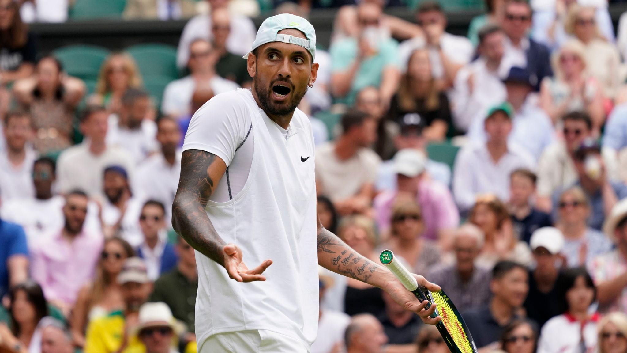 Wimbledon: Nick Kyrgios Wins In Five Sets To Set Up Quarter-final ...