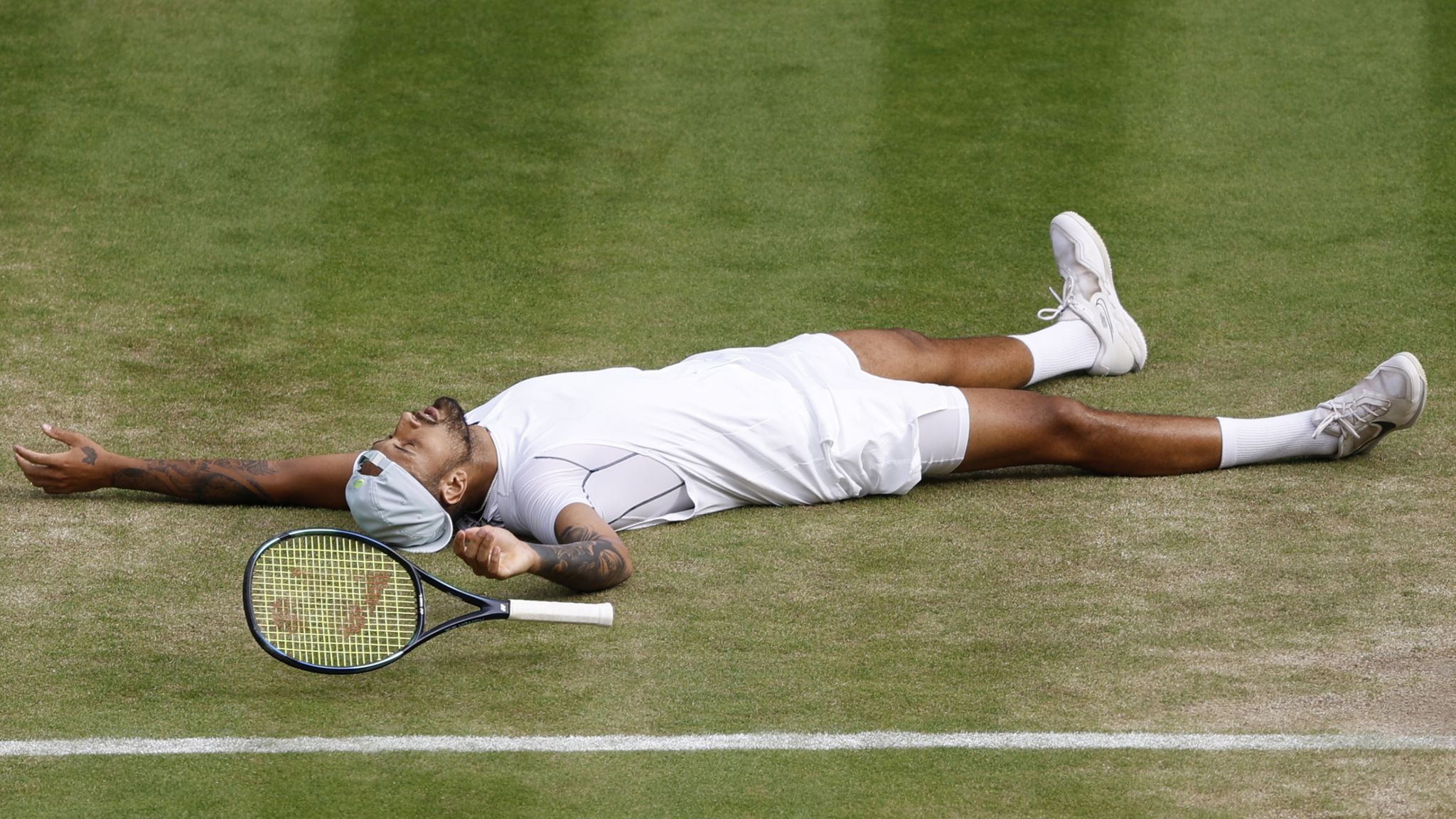 Wimbledon: Nick Kyrgios Beats Cristian Garin To Reach First Grand Slam ...