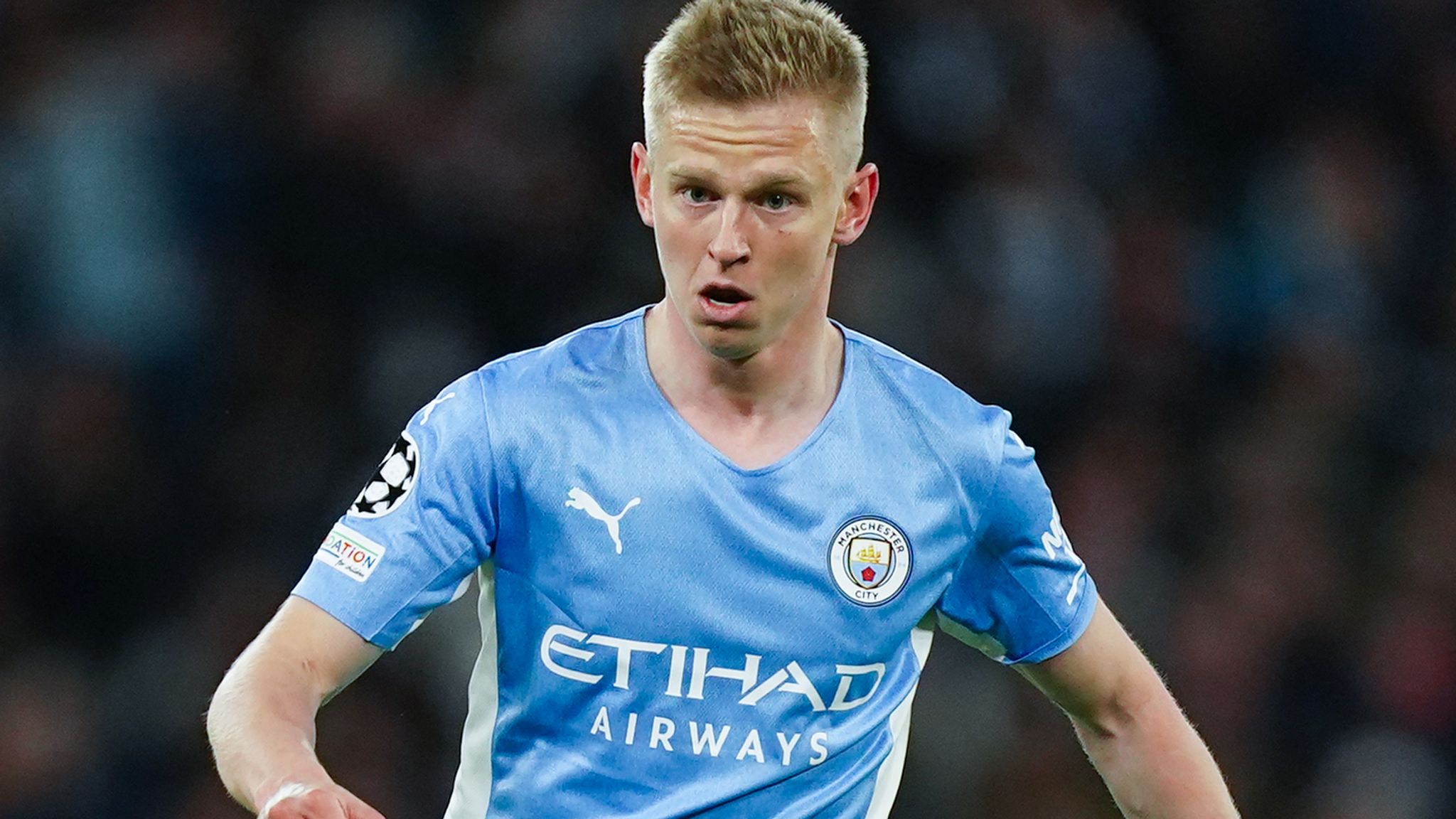 Arsenal reach agreement with Manchester City for Oleksandr Zinchenko