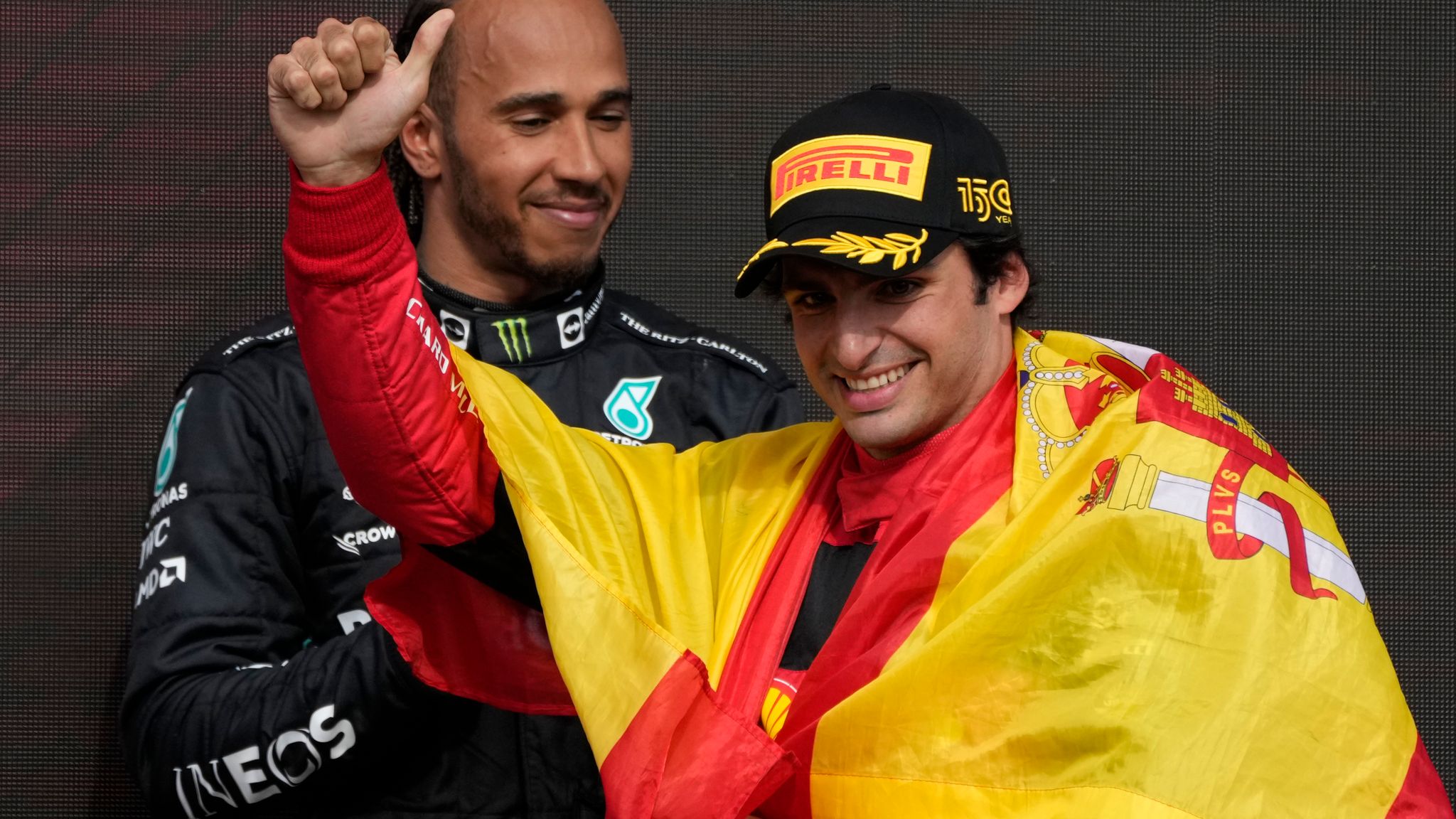 British GP Carlos Sainz wins incredible race, Lewis Hamilton third after huge Zhou Guanyu crash F1 News