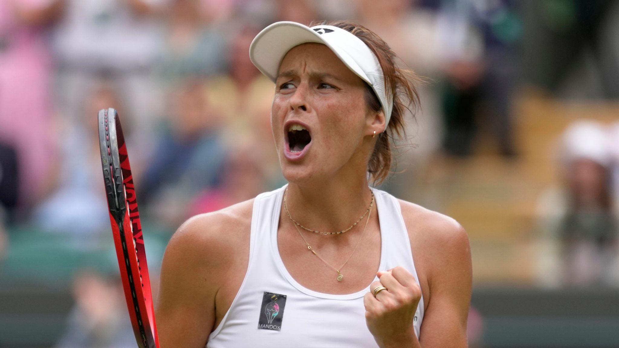 Wimbledon Tatjana Maria reaches semi-finals for first time and faces Ons Jabeur Tennis News Sky Sports