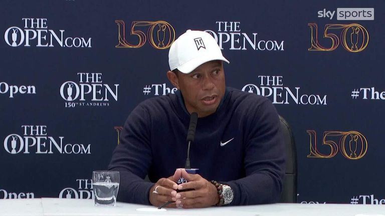 Tiger Woods says he agrees with the R&A's decision to exclude Greg Norman from The 150th Open Celebrations event