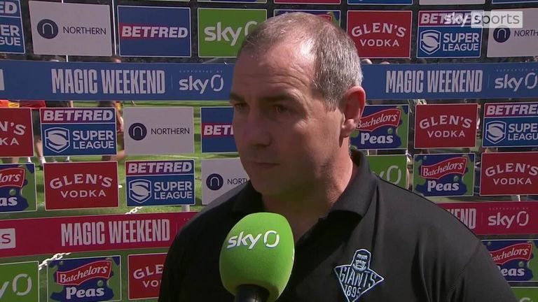 Huddersfield Giants head coach Ian Watson says Ash Golding made a huge difference off the bench as they overcame Salford Red Devils on Magic Weekend.