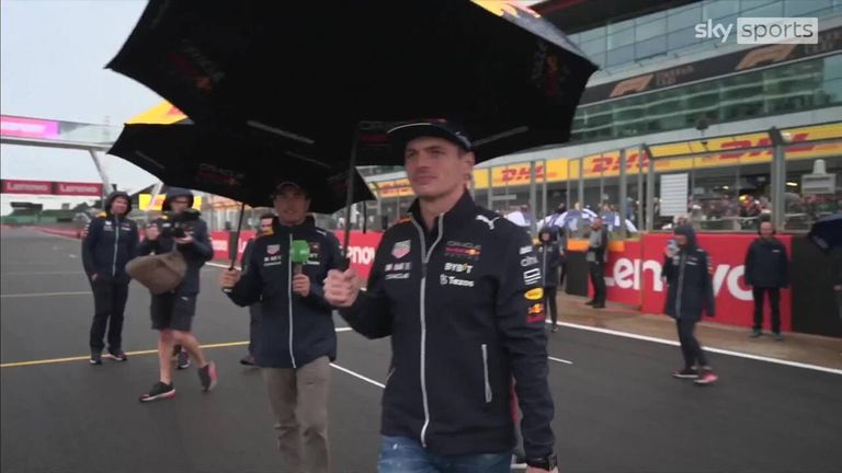 Watch Max Verstappen receive a frosty reception from the Silverstone crowd as the Red Bull driver was introduced yesterday.