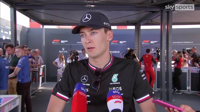 George Russell feels that Mercedes are further away than they would have expected after he qualified 6th on the grid. 