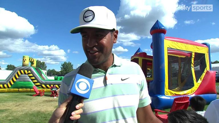 An emotional Tony Finau won the 3M Open last week and dedicates his victory to his family