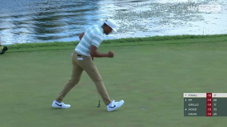 Tony Finau won the 3M Open by three shots with a final total of four points below par to claim his third PGA Tour win.